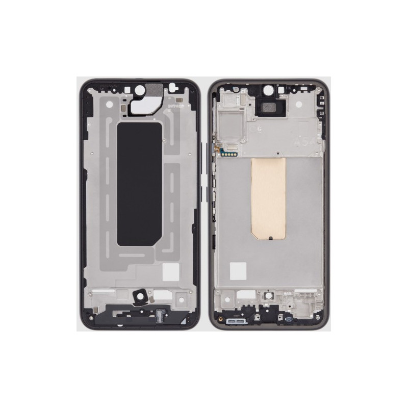 Ekrano rėmas / vidinis korpusas skirtas Samsung A546 A54 5G (Black)