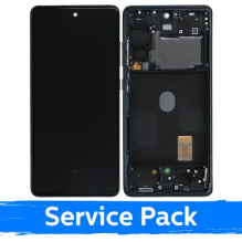Screen for Samsung F731 Z Flip5 (INNER) with frame / Graphite / (Service Pack) +INCLUDING BATTERY