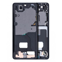 Ekrano rėmas / vidinis korpusas skirtas Samsung G998 S21 Ultra (Phantom Black)
