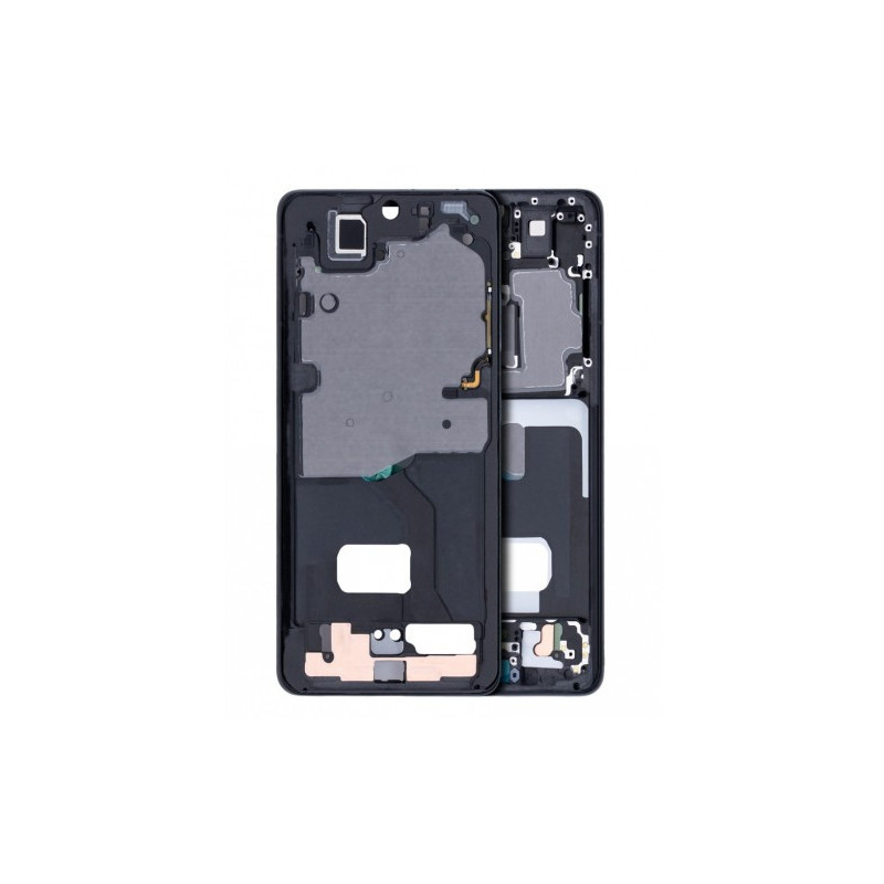 Ekrano rėmas / vidinis korpusas skirtas Samsung G998 S21 Ultra (Phantom Black)