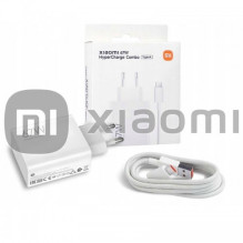 Įkroviklis Xiaomi MDY-12-EH (BHR9465EU) baltas 67W (incl. packing) + laidas "Type-C" / Genuine 100% /
