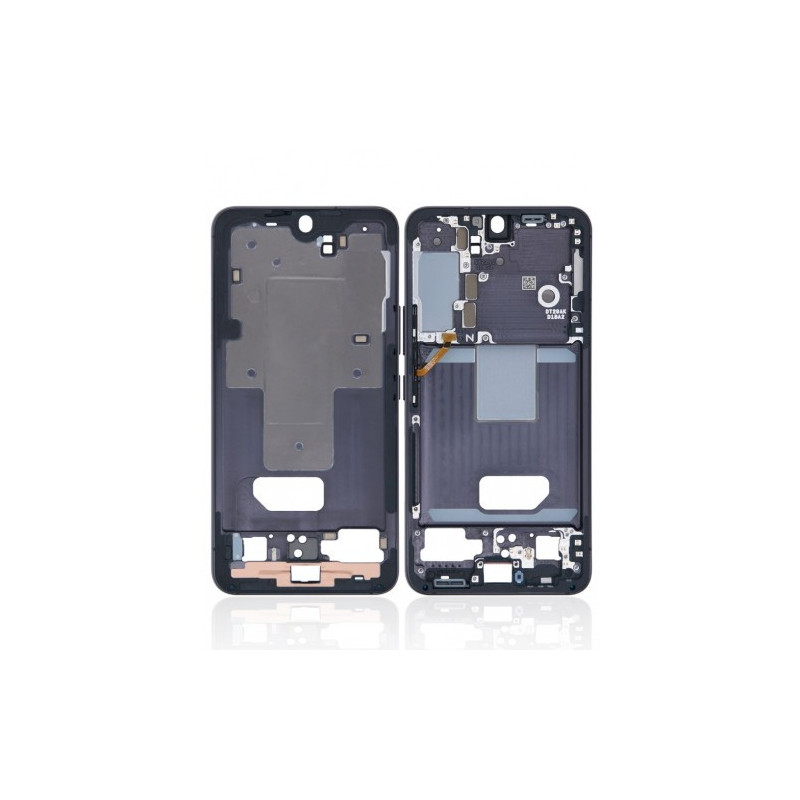 Ekrano rėmas / vidinis korpusas skirtas Samsung S901 S22 Phantom Black (Graphite)