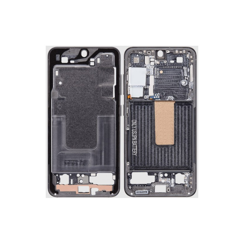 Ekrano rėmas / vidinis korpusas skirtas Samsung S911 S23 (Green)