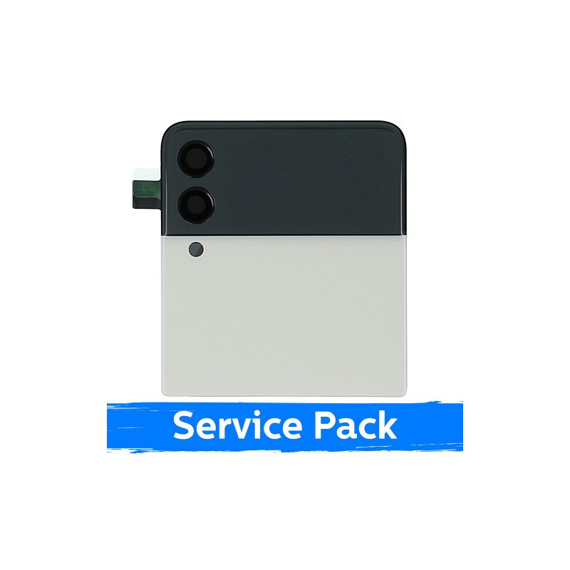 Ekranas skirtas Samsung F711 Z Flip3 (OUTER) su rėmeliu / Blue / (Service Pack)