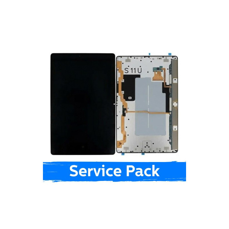 Ekranas skirtas Samsung X936 / X930 Tab S11 Ultra juodas (Service Pack)