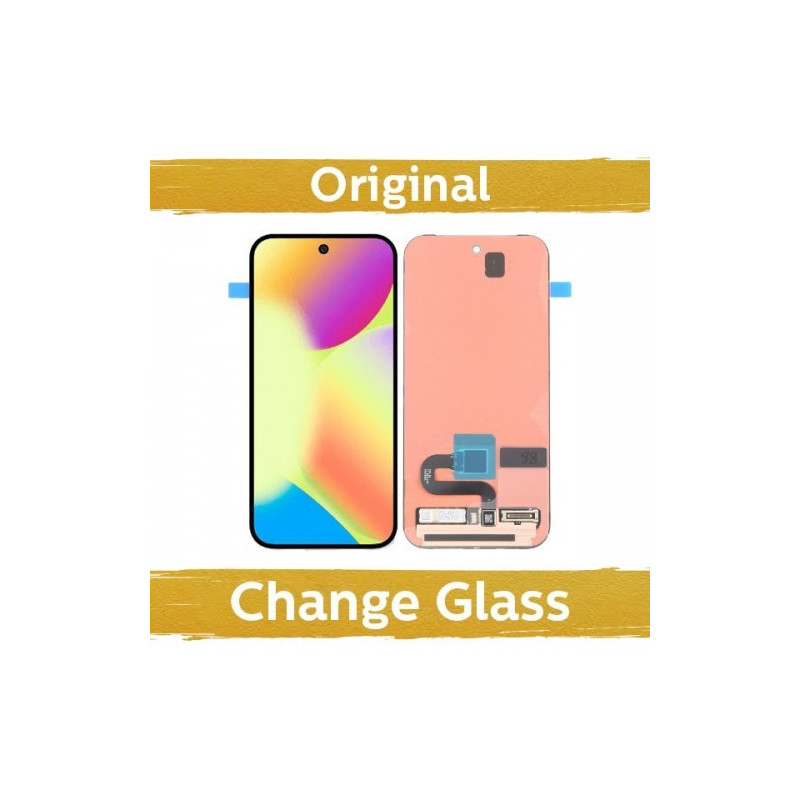 Screen for Google Pixel 10 black with frame (Updated: China)