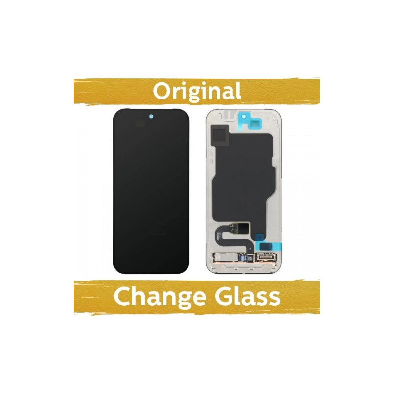 Screen for Google Pixel 10 Pro black with frame (Updated: China)