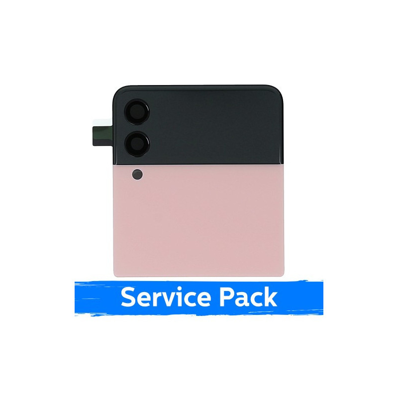 Ekranas skirtas Samsung F711 Z Flip3 (OUTER) su rėmeliu / Pink / (Service Pack)