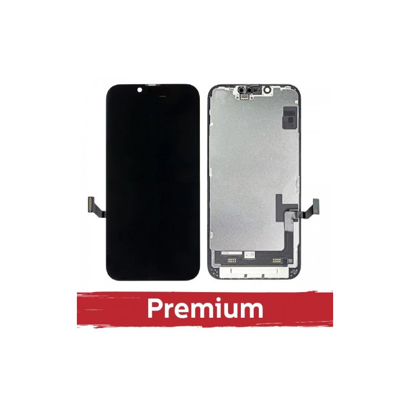 Screen for iPhone 14 black (SOFT OLED / Stable / Premium) / *Removable IC* /