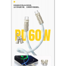 USB Kabelis Essager 'Rope' mėlynas / raudonas 60W 'Type-C / Type-C' 30cm USB Kabelis Essager 'Rope' mėlynas / raudonas 60W 'Type-C / Type-C' 30cm