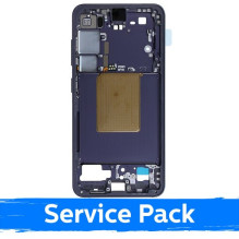Ekrano rėmas / vidinis korpusas skirtas Samsung S921 S24 / Cobalt Violet / (Service Pack)