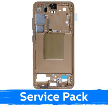 Ekrano rėmas / vidinis korpusas skirtas Samsung S921 S24 / Sandstone Orange / (Service Pack)