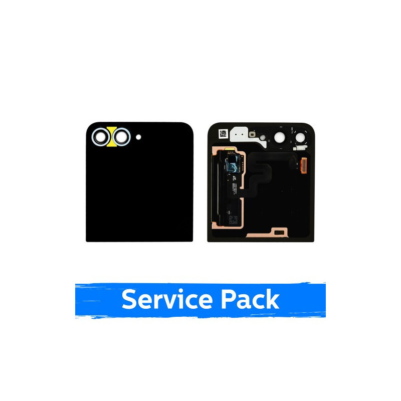 Ekranas skirtas Samsung F741 Z Flip6 (OUTER) su rėmeliu / Blue / (Service Pack)