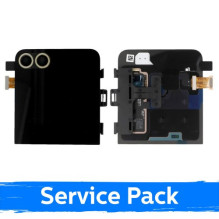 Ekranas skirtas Samsung F741 Z Flip6 (OUTER) su rėmeliu / Yellow / (Service Pack)