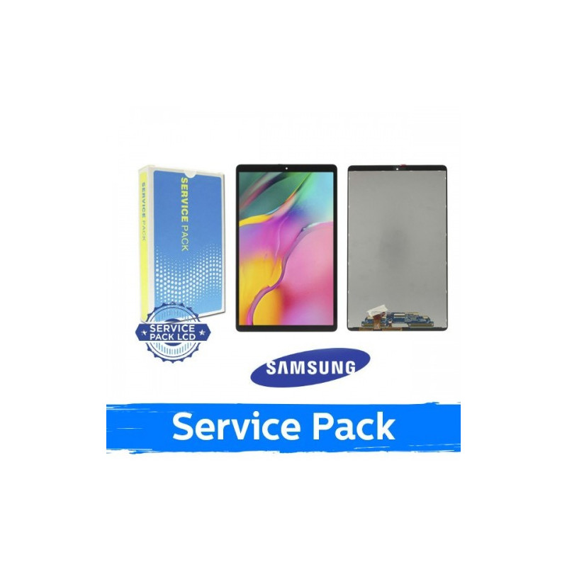Screen for Samsung T510 / T515 Tab A 10.1'' black (Service Pack)