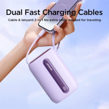 External battery Joyroom "JR-L012 Plus Colorful" white 20000mAh (22.5W) External battery Joyroom "JR-L012 Plus Colorful" white 20000mAh (22.5W)