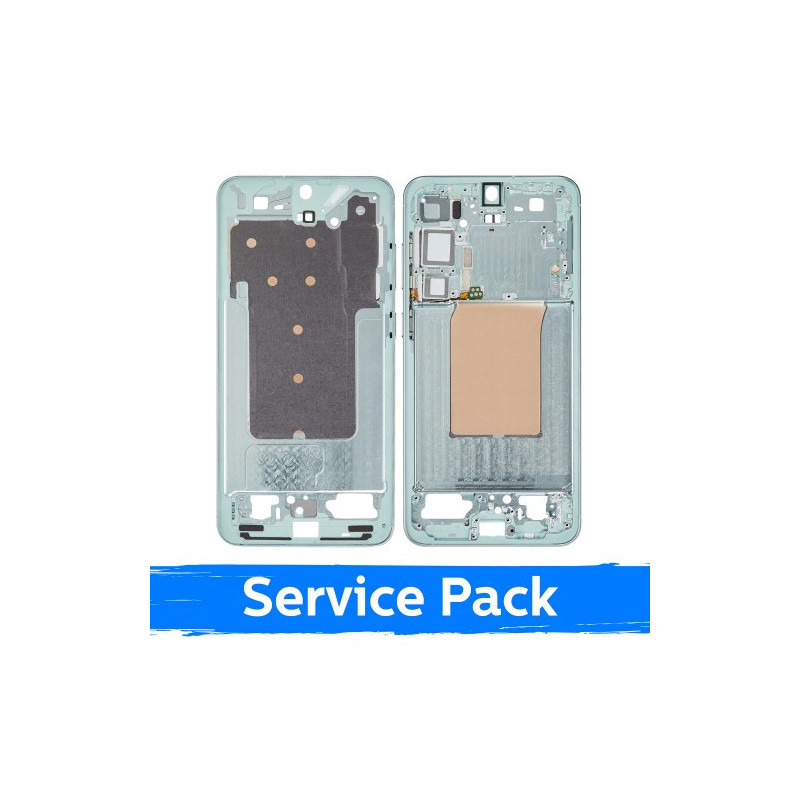 Ekrano rėmas / vidinis korpusas skirtas Samsung S936 S25 Plus / Mint / (Service Pack)