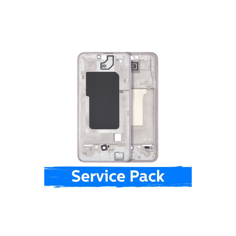Ekrano rėmas / vidinis korpusas skirtas Samsung A356 A35 5G / Lilac / (Service Pack)