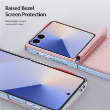 Dėklas Dux Ducis "Bril" skirtas Samsung F761 Z Flip7 rožinis Dėklas Dux Ducis "Bril" skirtas Samsung F761 Z Flip7 rožinis