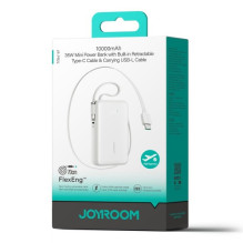 External battery Joyroom "JR-PR2L" white 10000mAh (35W)
