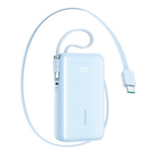 Išorinė baterija Joyroom "JR-PR2L" melsvas 10000mAh (35W)