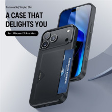 Dėklas Dux Ducis "Pocard" skirtas Apple iPhone Air juodas