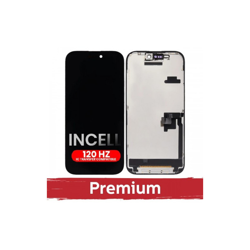 Screen for iPhone 16 Pro black (120Hz / INCELL / Premium) / *Removable IC* /