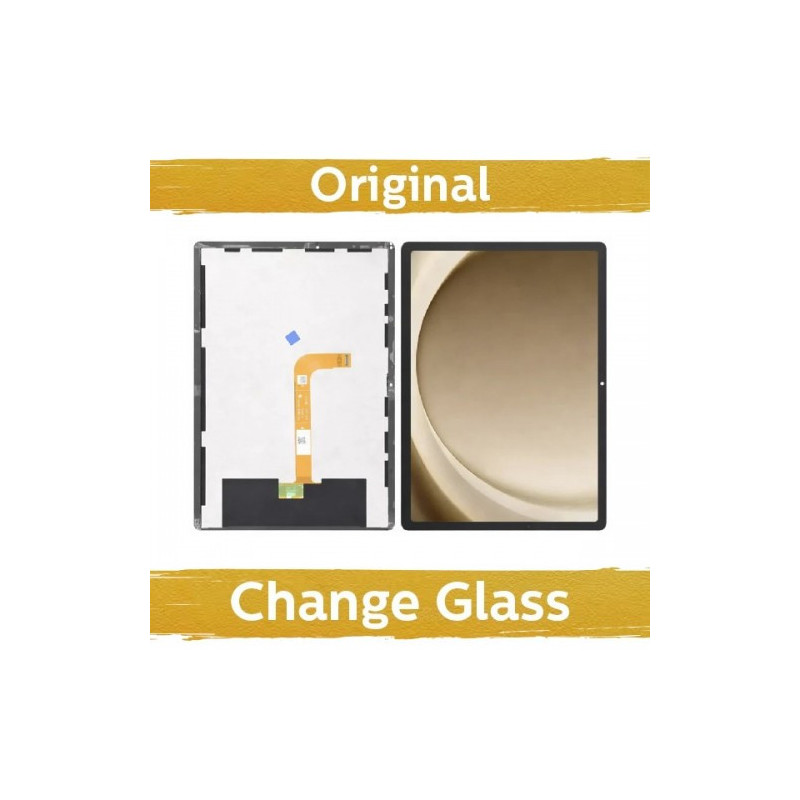 Ekranas skirtas Samsung X230 / X236 TAB A11 Plus 11'' 2025 juodas (Atnaujintas: China)