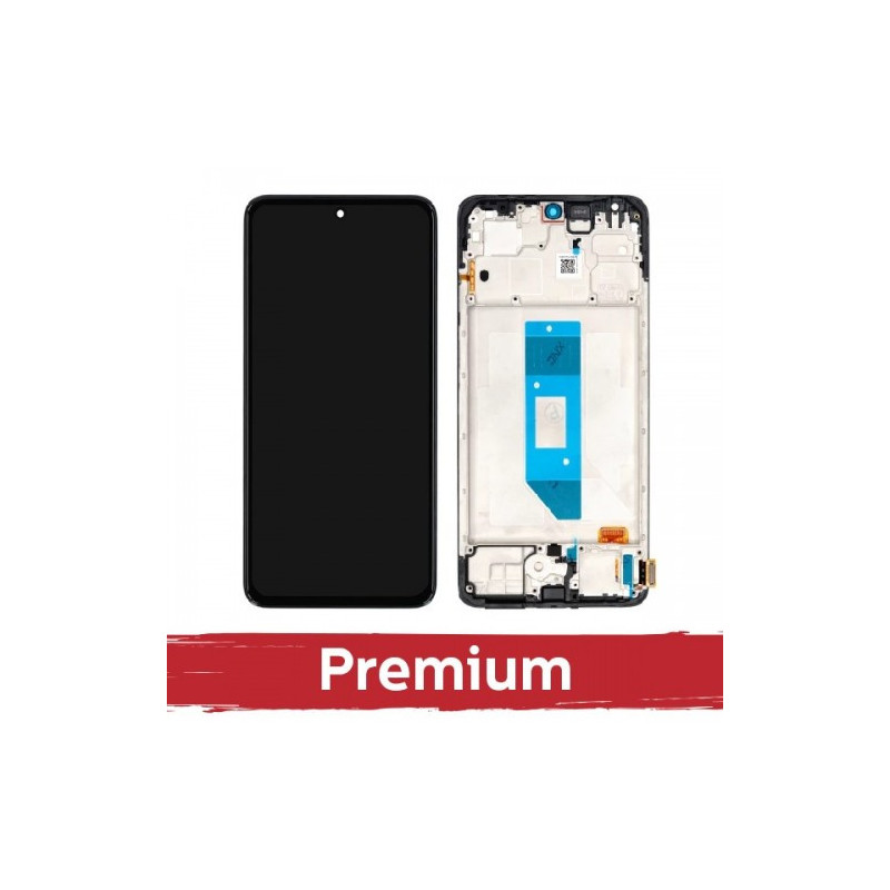 Screen for Xiaomi Redmi Note 14 4G (EU version) with frame / Midnight Black / OEM