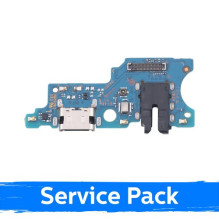 Krovimo lizdas skirtas Samsung A065 A06 4G su lanksčiąja jungtimi / plata (Service Pack)
