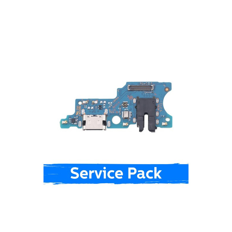 Krovimo lizdas skirtas Samsung A065 A06 4G su lanksčiąja jungtimi / plata (Service Pack)