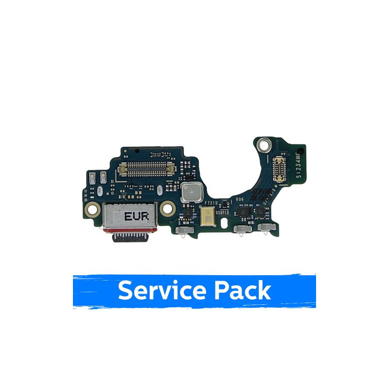 Krovimo lizdas skirtas Samsung F721 Z Flip4 su lanksčiąja jungtimi / plata (Service Pack)