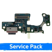 Krovimo lizdas skirtas Samsung F731 Z Flip5 su lanksčiąja jungtimi / plata (Service Pack)