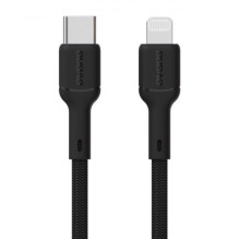 USB Kabelis Dudao "L9X" juodas "Type-C / Lightning" 200cm (iki 30W) USB Kabelis Dudao "L9X" juodas "Type-C / Lightning" 200cm (iki 30W)