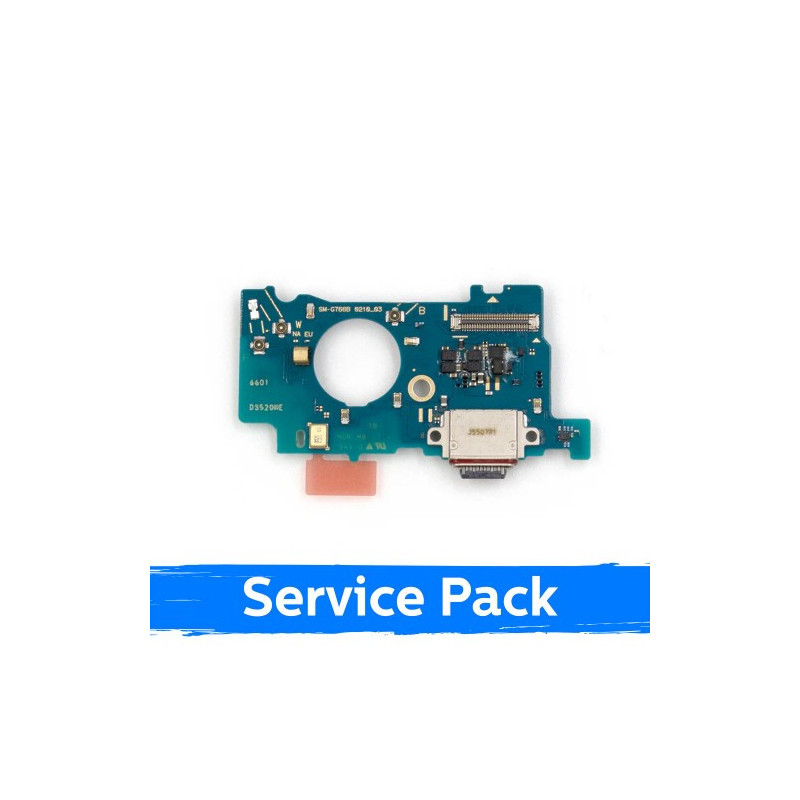 Krovimo lizdas skirtas Samsung G766 Xcover 7 Pro su lanksčiąja jungtimi / plata (Service Pack)