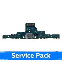 Krovimo lizdas skirtas Samsung P613 Tab S6 Lite (2022) su lanksčiąja jungtimi / plata (Service Pack)