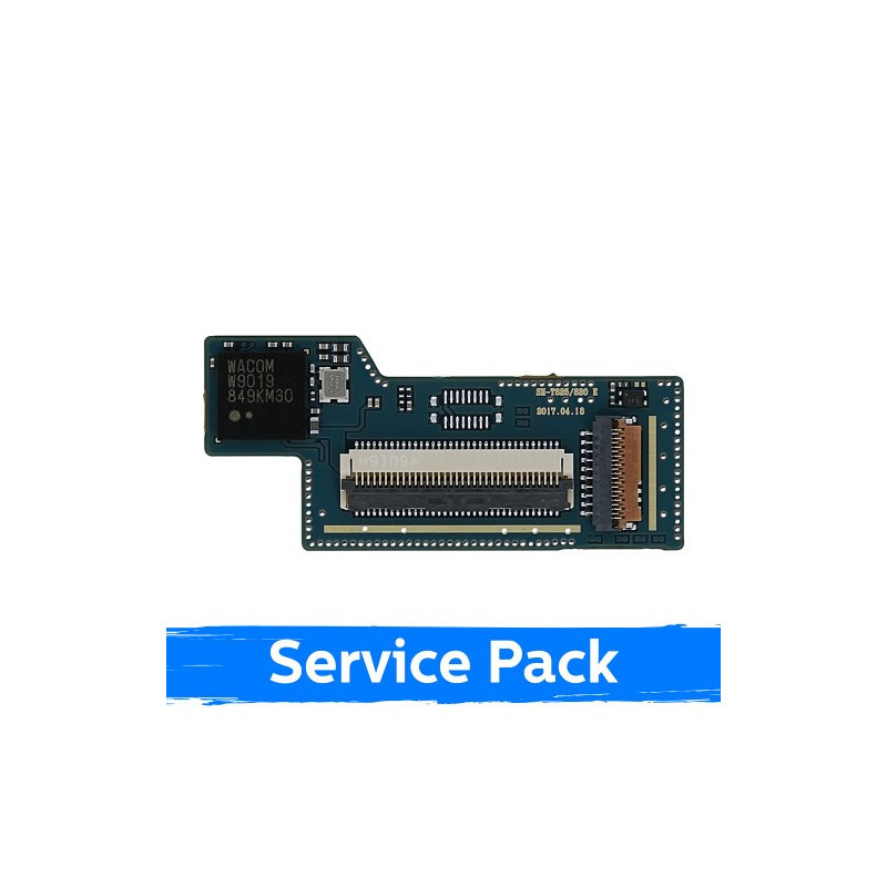 Krovimo lizdas skirtas Samsung S820 / S825 Tab S3 su lanksčiąja jungtimi / plata (Service Pack)