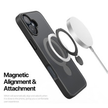 Dux Ducis "Yind 360 Ring Stand" case for Apple iPhone 16 Pro black