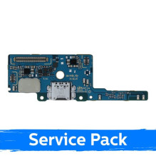 Krovimo lizdas skirtas Samsung T720 Tab S5e su lanksčiąja jungtimi / plata (Service Pack)