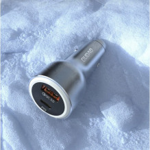Car charger Dudao "R4Ultra" gray 120W (1xPD / QC3.0) Car charger Dudao "R4Ultra" gray 120W (1xPD / QC3.0)
