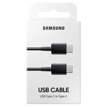 USB kabelis Samsung EP-DA705BBEGWW Type-C-Type-C 1.0m juodas