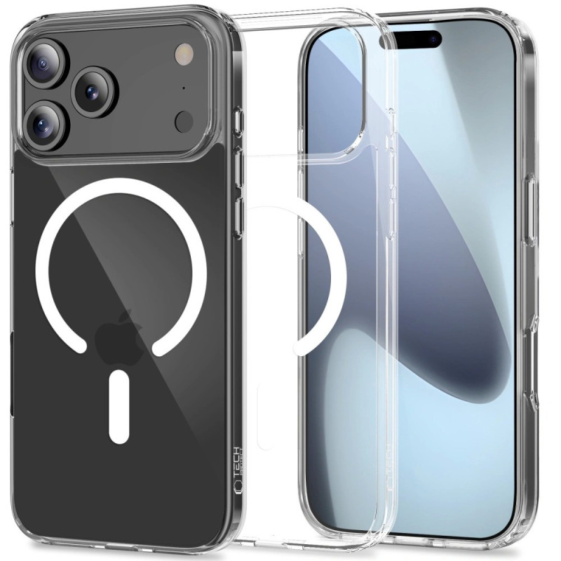 Tech-Protect Flexair Hybrid MagSafe Case for Apple iPhone 17 Pro Max Clear
