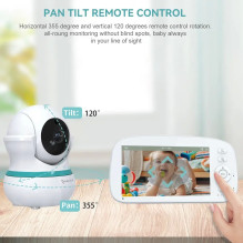 Mobile baby monitor Reach BM-5 white