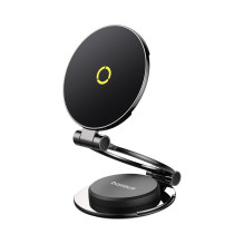 Telefono laikiklis Baseus MagPro Series II Magnetic Car Mount Stick-on Version juodas C40172900121-00