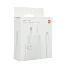 Įkroviklis Xiaomi HyperCharge Combo 67W USB-A baltas BHR9465EU