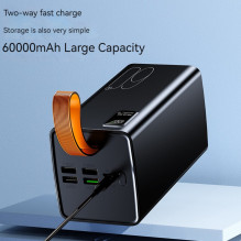 External battery Power Bank Reach RR-H40B 22.5W 60000mAh black