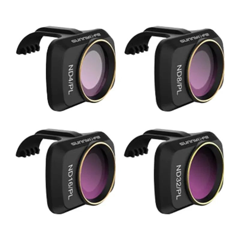 Set of 4 filters ND-PL 4 / 8 / 16 / 32 Sunnylife for DJI Mini 2 SE / Mini 2 (MM-FI9255)