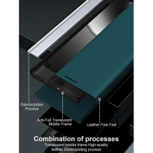 Dėklas 'Sleep Case Pro' skirtas Samsung S931 S25 žalias