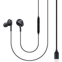 „Samsung EO-IC100BBE USB-C“ stereo Hi-Fi laidinės ausinės (neoriginalios pakuotės) – juodos