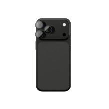AmazingThing Lens Glass for iPhone 17 Pro / Pro Max with Gray Aluminum Frame